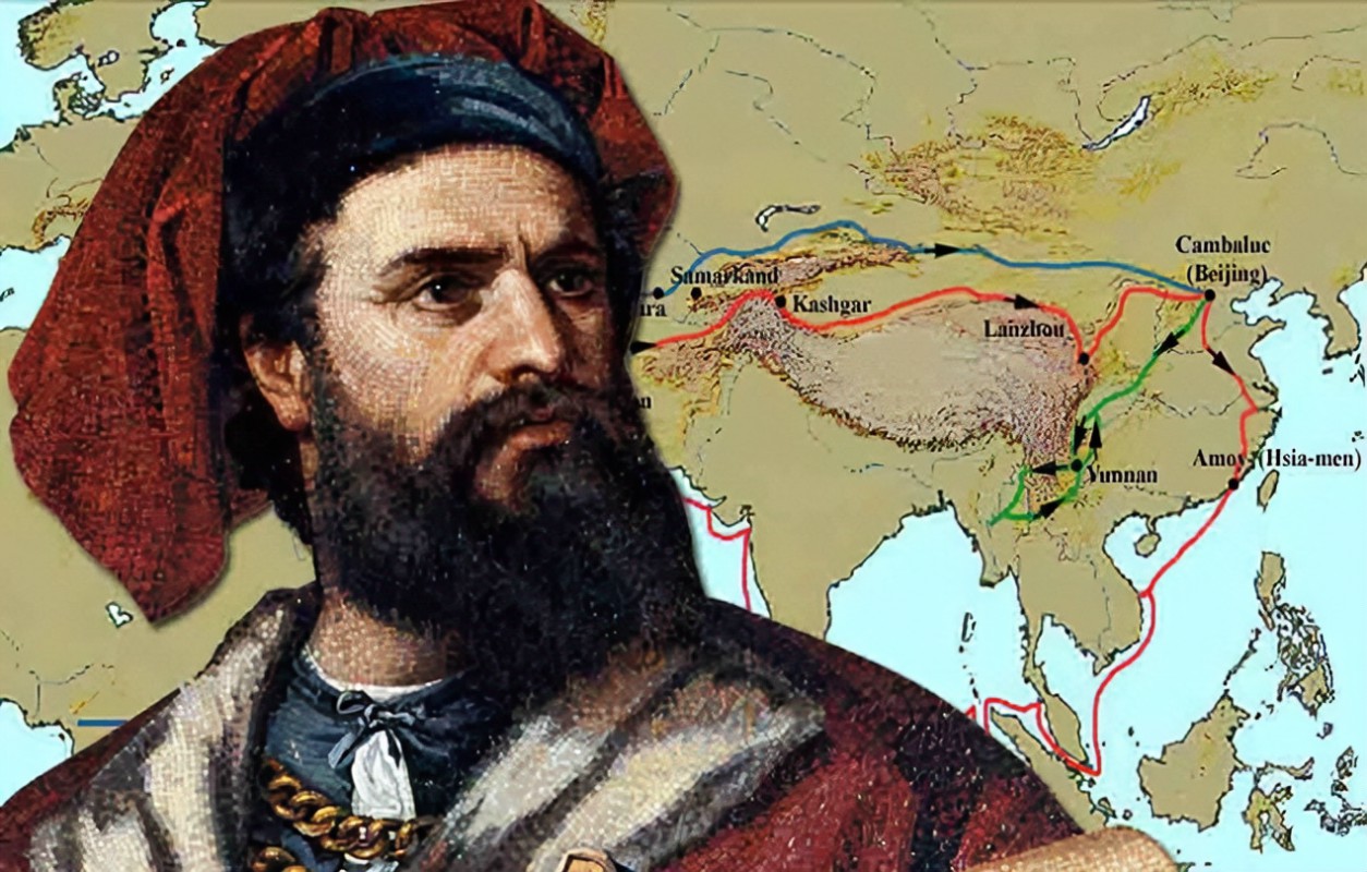 Mostra elaborati scolastici su Marco Polo